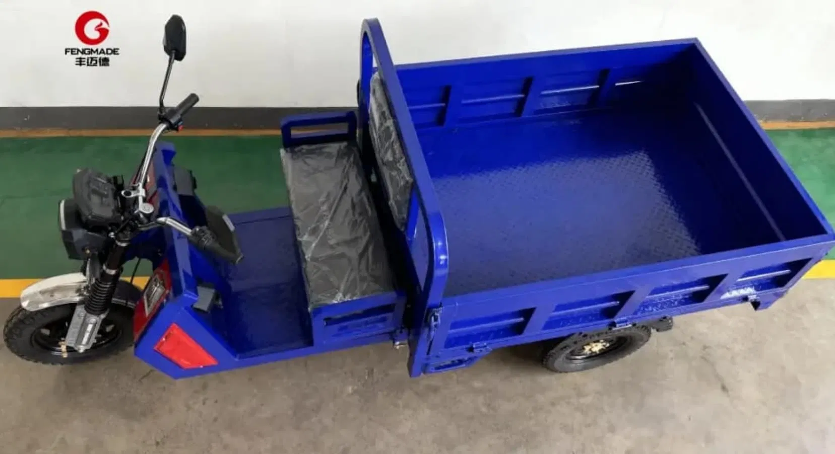 Three Wheels Electric Tricycle for Cargo & Passenger Delivery - detail 5