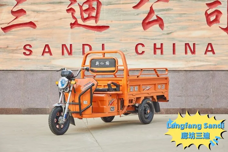 3 Wheel Electric Tricycle with 1.5m/1.8m Cargo Box Motorcycle - detail 2