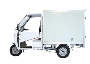 3 Wheel Electric Tricycle with 1.5m/1.8m Cargo Box Motorcycle - detail 18