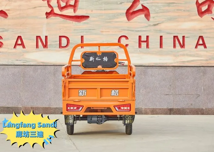 3 Wheel Electric Tricycle with 1.5m/1.8m Cargo Box Motorcycle - detail 6