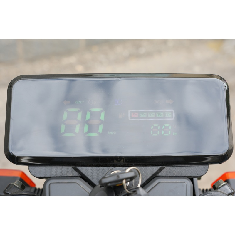 Open Electric Cargo Tricycle with 60V1000W Motor - Image 4
