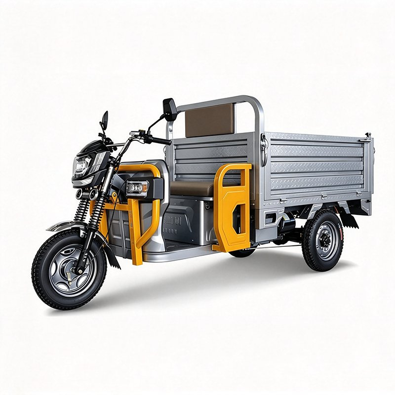 Keyu Self-Owned Factory 6-8h/Optional Cargo Food Electric Tricycle for Supermarket