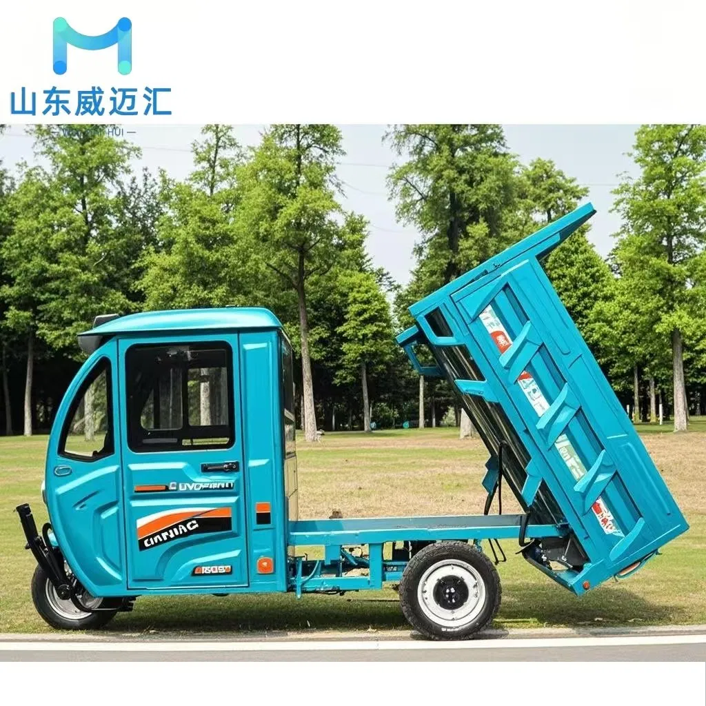 Versatile Enclosed Cabin Electric Tricycle for Cargo Transport - Image 6