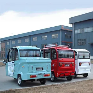 Versatile Enclosed Cabin Electric Tricycle for Cargo Transport - detail 15