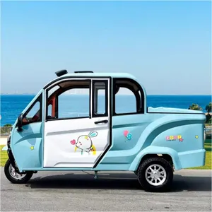 Versatile Enclosed Cabin Electric Tricycle for Cargo Transport - detail 17
