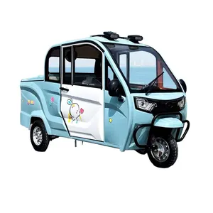 Versatile Enclosed Cabin Electric Tricycle for Cargo Transport - detail 18