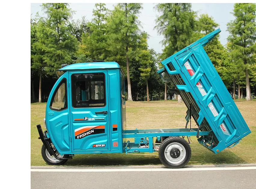 Versatile Enclosed Cabin Electric Tricycle for Cargo Transport - detail 4