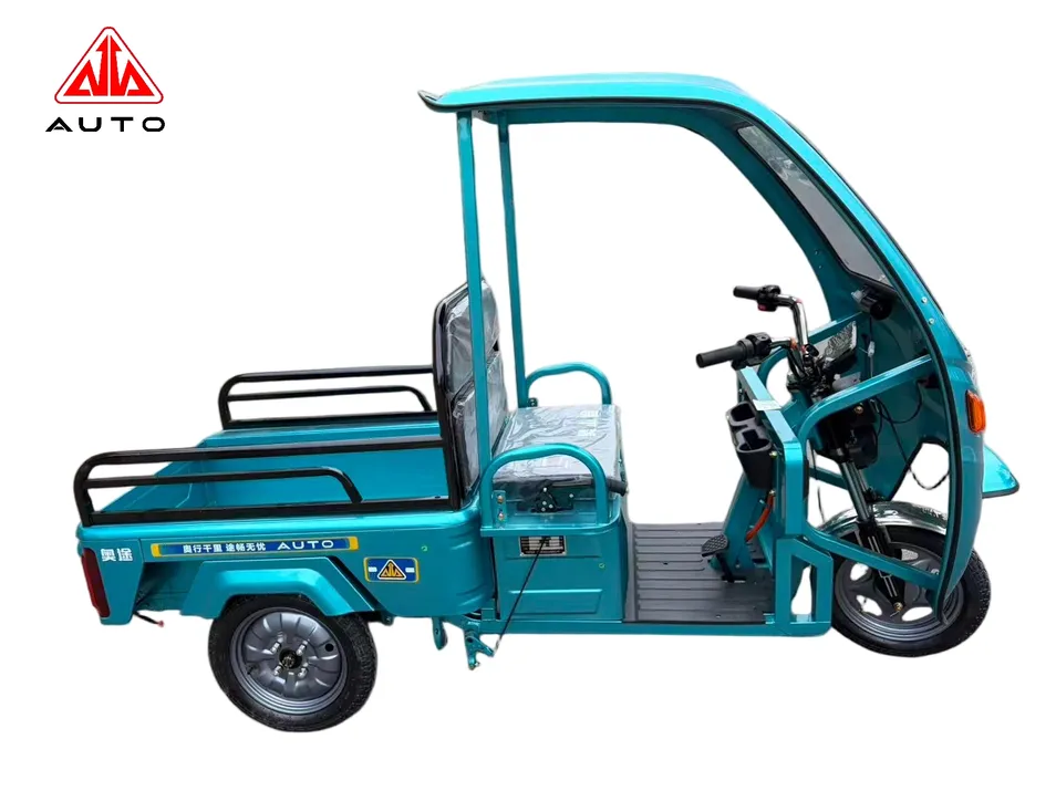 Electric Cargo Delivery Trike Heavy Duty 3-Wheel Electric Powered Tricycle for Logistics - detail 5