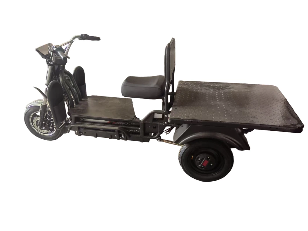 China Factory 60V Electric Cargo Tricycle 1500W Delivery Electric Tricycle 3-Wheel Electric Cargo Bicycle - detail 2