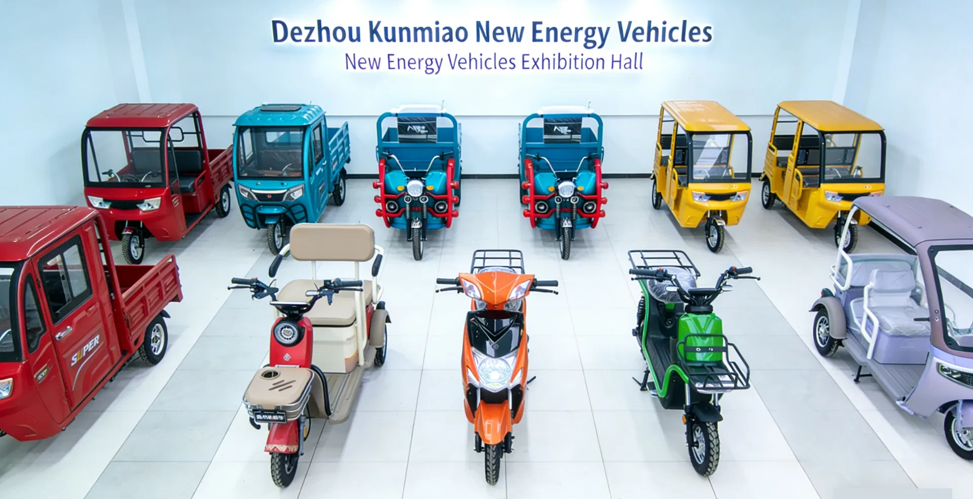Heavy Cargo Transparent Tricycle Electric Trike Electric Cargo Tricycle - detail 8