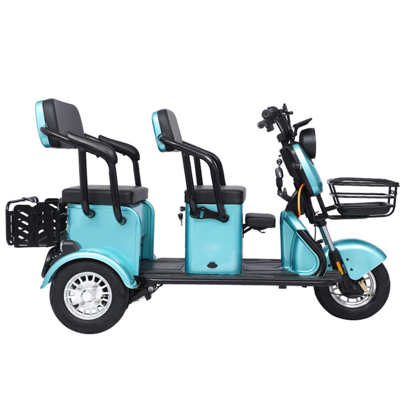 Electric for Tricycles with a Freezer Box 4 Wheels Passengers Cargo Sale in Philippines Heavy Minin Transportation 60V Tricycle - Image 4