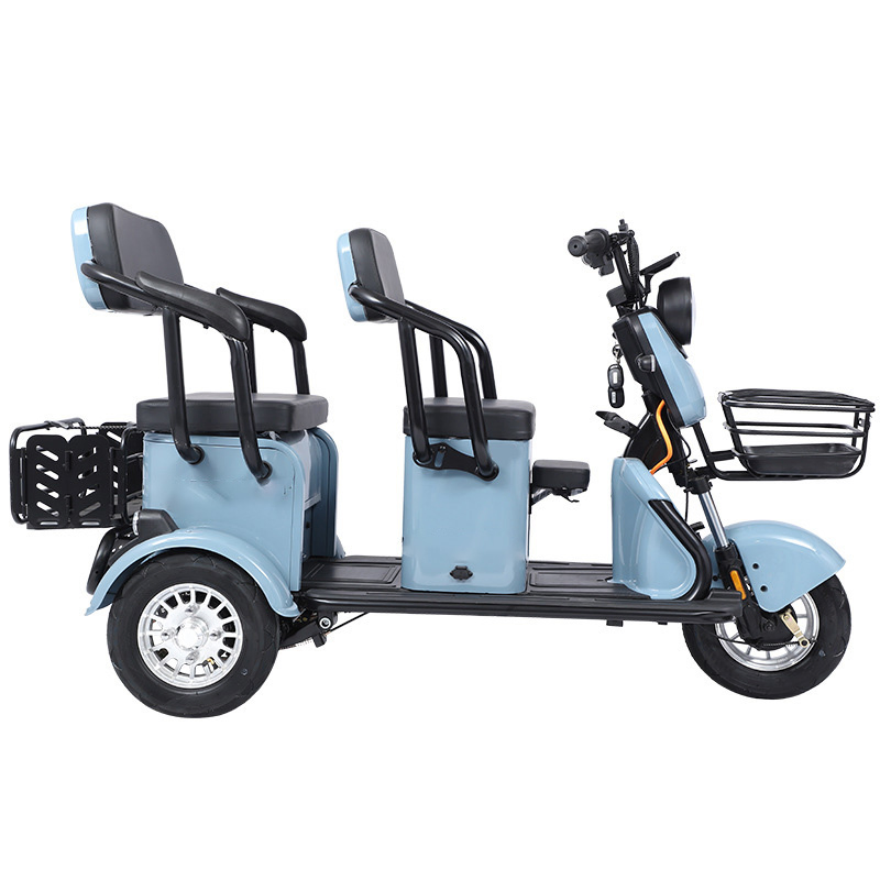 Electric for Tricycles with a Freezer Box 4 Wheels Passengers Cargo Sale in Philippines Heavy Minin Transportation 60V Tricycle - Image 5