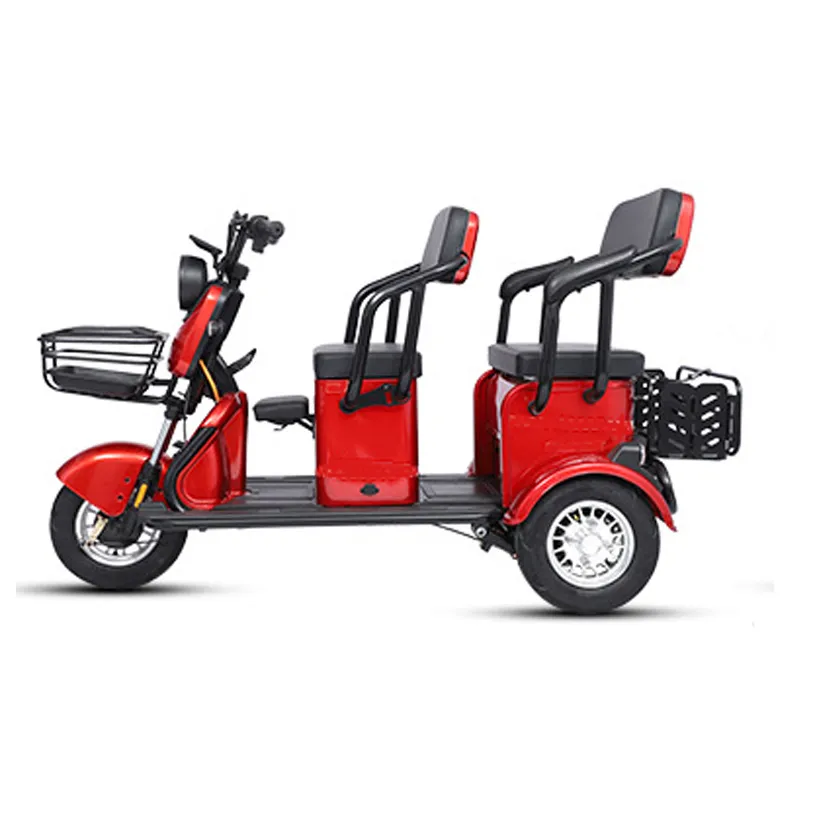 Electric for Tricycles with a Freezer Box 4 Wheels Passengers Cargo Sale in Philippines Heavy Minin Transportation 60V Tricycle - detail 11