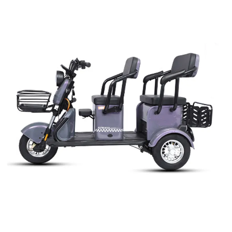 Electric for Tricycles with a Freezer Box 4 Wheels Passengers Cargo Sale in Philippines Heavy Minin Transportation 60V Tricycle - detail 12