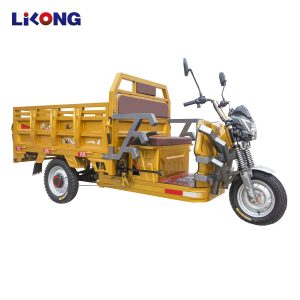 Three Wheel Electric Tricycle with Dump Bucket/ Hydraulic Lift Cargo Tricycle