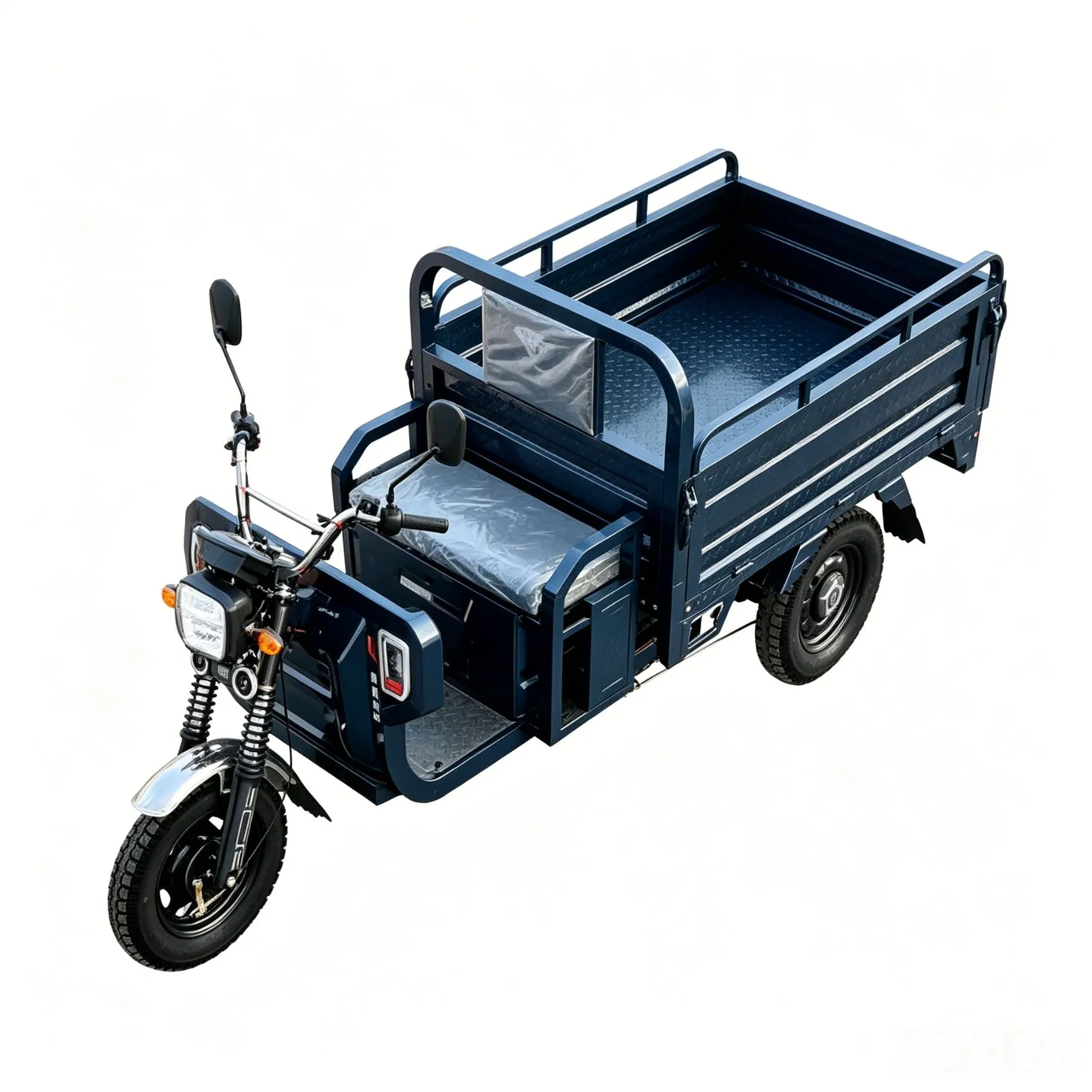 Agricultural Electric Tricycle Open Body 1.5m Cargo Box 800W - Image 2
