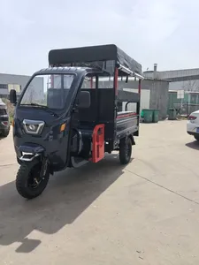 Agricultural Electric Tricycle Open Body 1.5m Cargo Box 800W - detail 13
