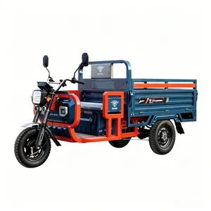 Agricultural Electric Tricycle Open Body 1.5m Cargo Box 800W - detail 14