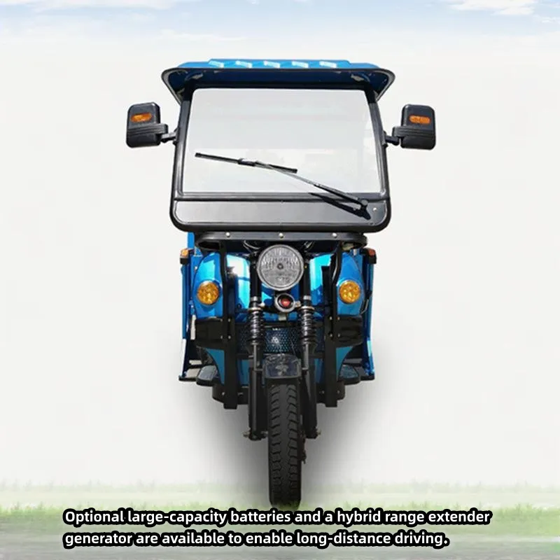 Dumptruck 70-90km 1500W Power Trike 3 Wheel Electric Cargo Tricycle Vehicle for Passenger & Agricultural Use with Dual Shock Absorption - detail 2