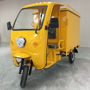 Keyu Direct Sales Closed 2 Seat Electric Tricycles Cargo for Deliver Parcels