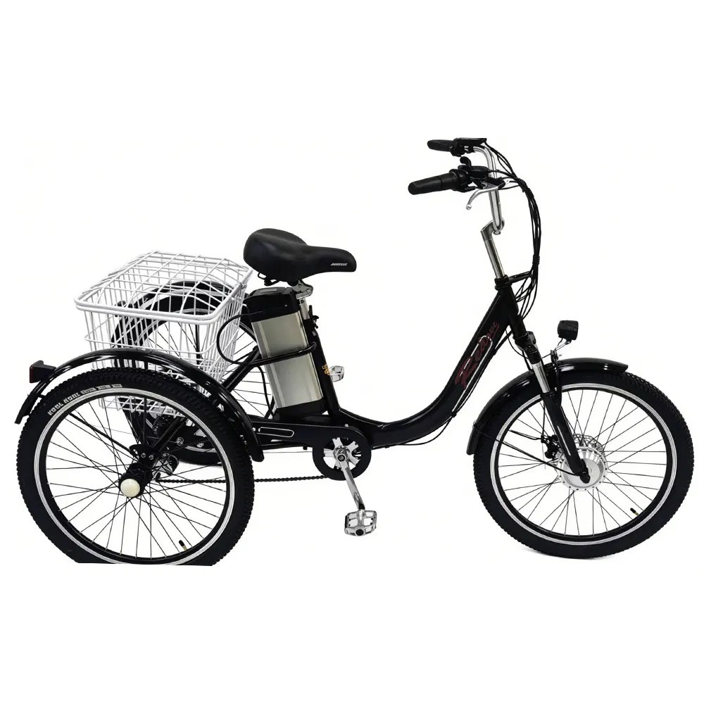 Factory Wholesale 4-Passenger Electric Tricycle/3 Wheel Electric Cargo Bike with 7-Speed Gears/Affordable Multi-Person E-Trike with Rear Basket - detail 4