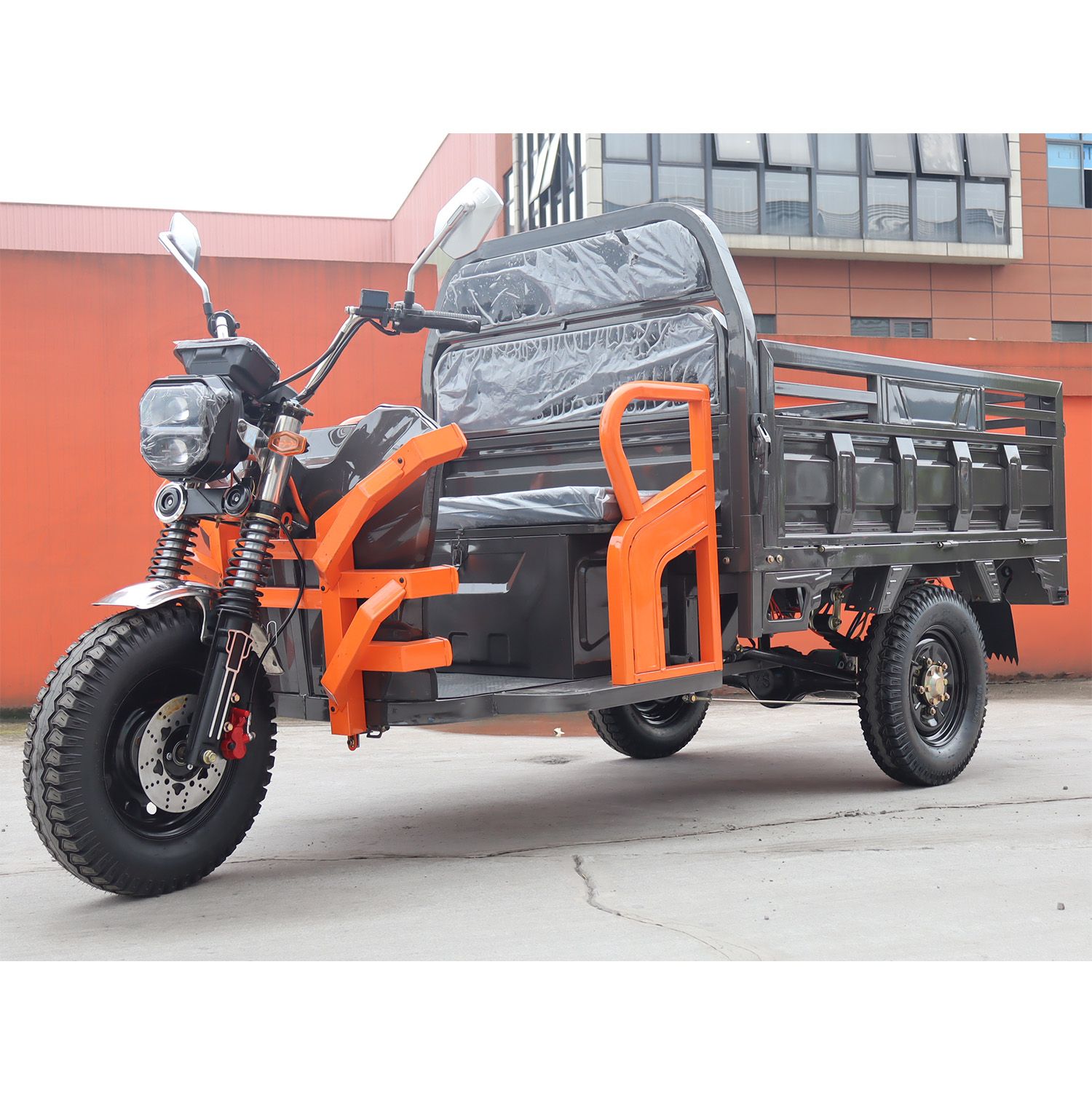 Factory-Direct CE-Certification 48V 72A Lead-Acid Lithium-Ion Battery Electric Cargo Tricycles