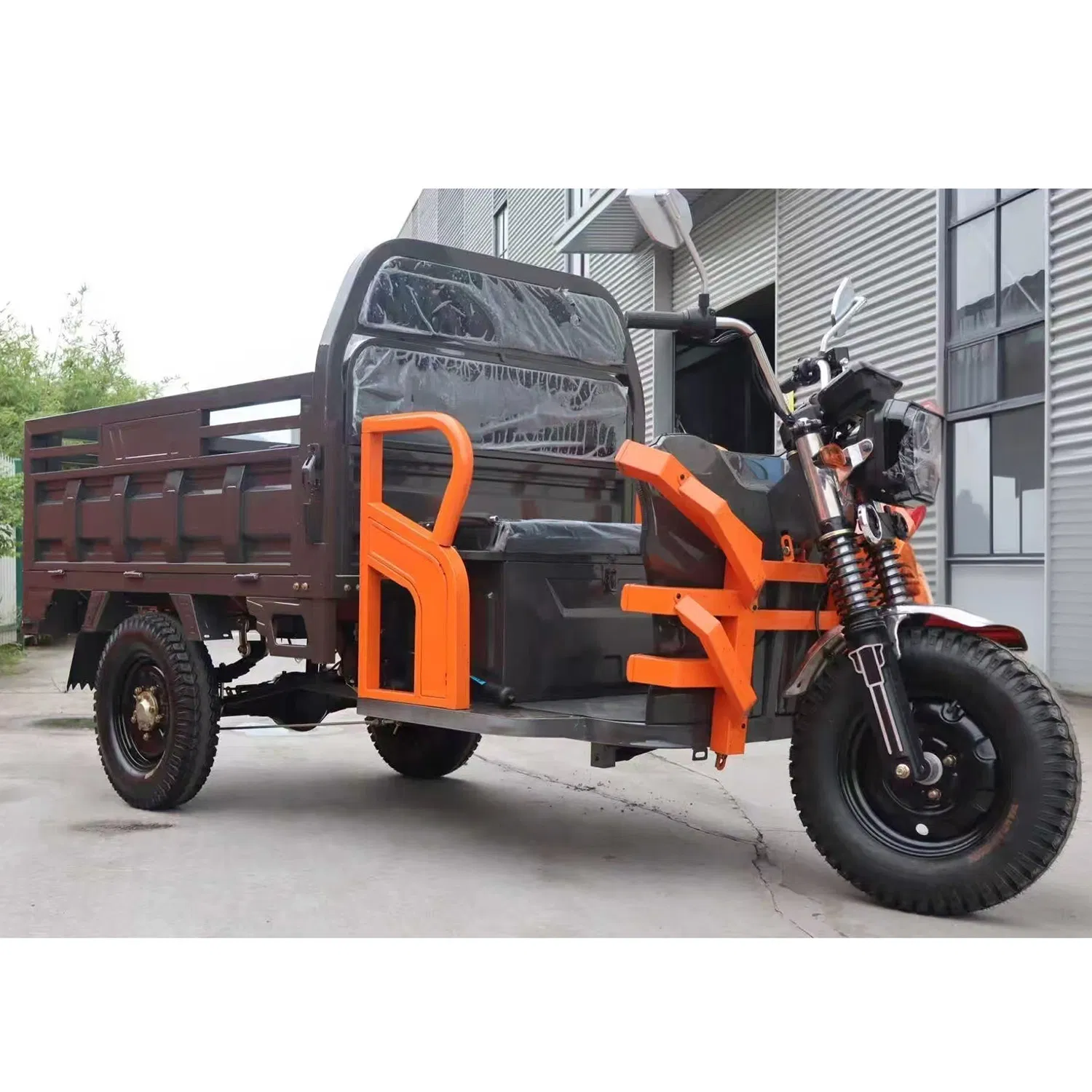 Factory-Direct CE-Certification 48V 72A Lead-Acid Lithium-Ion Battery Electric Cargo Tricycles - Image 3