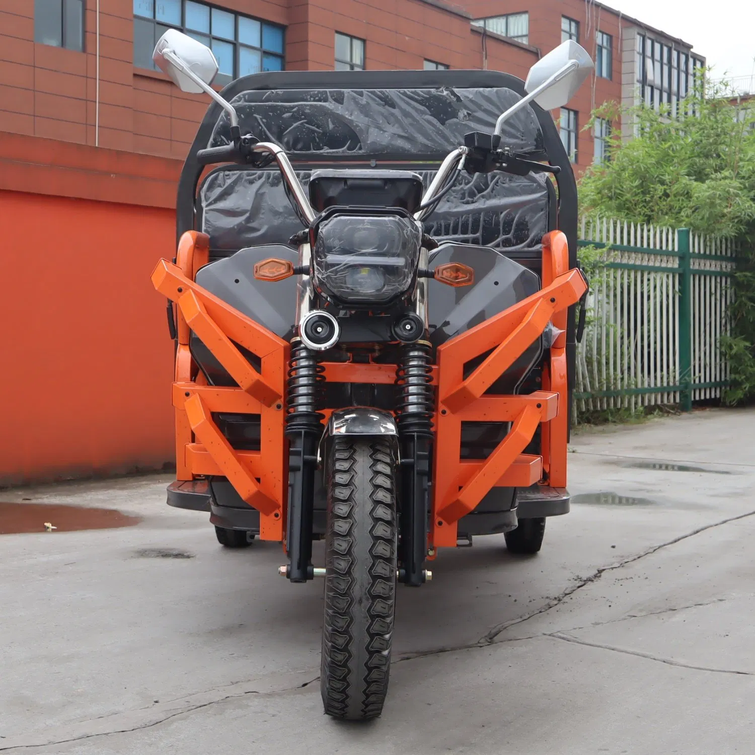 Factory-Direct CE-Certification 48V 72A Lead-Acid Lithium-Ion Battery Electric Cargo Tricycles - Image 4