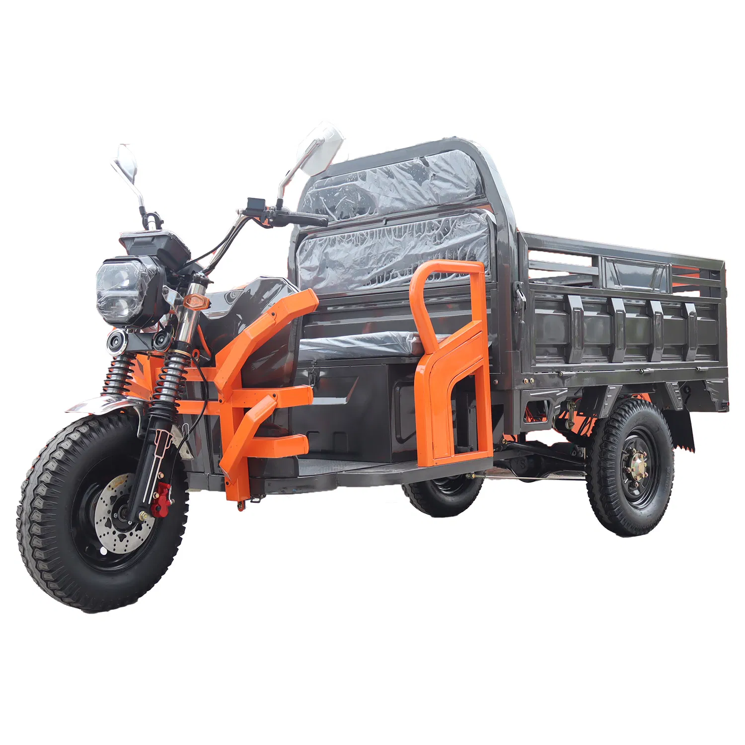 Factory-Direct CE-Certification 48V 72A Lead-Acid Lithium-Ion Battery Electric Cargo Tricycles - detail 2