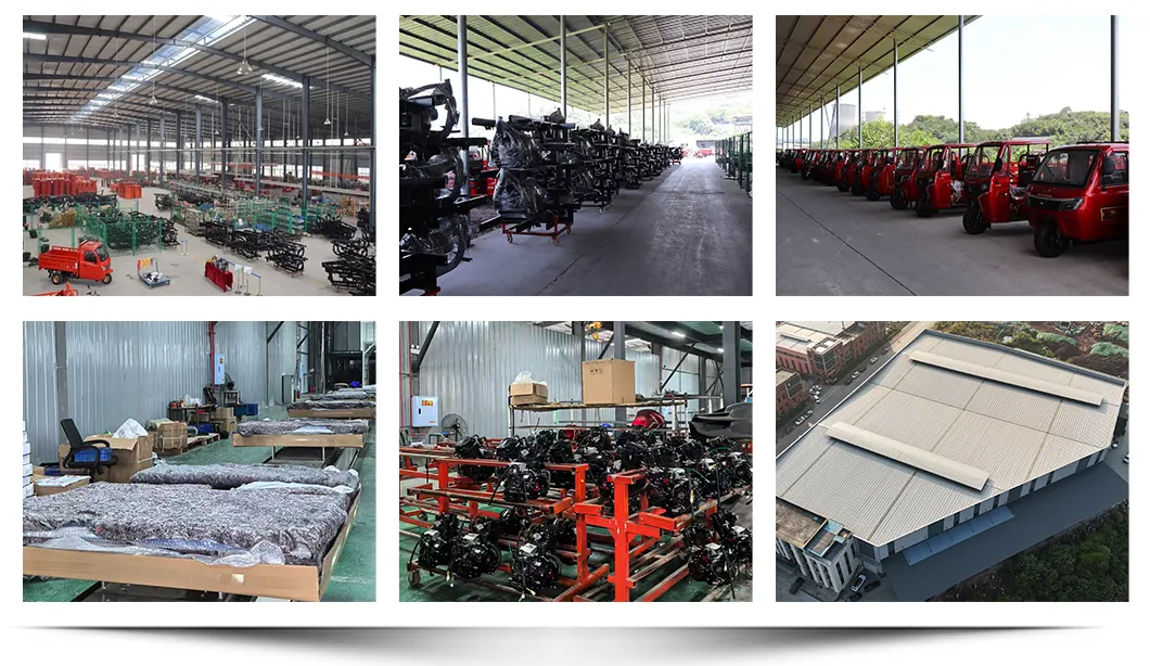 Factory-Direct CE-Certification 48V 72A Lead-Acid Lithium-Ion Battery Electric Cargo Tricycles - detail 5