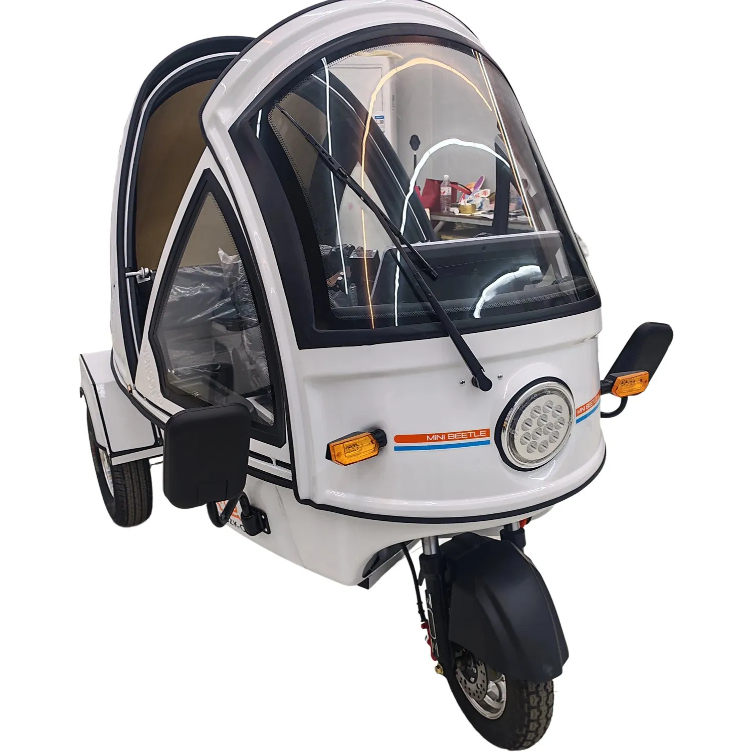 2025 Passenger and Cargo Transport 4 Wheel Electric Scooter Car New Energy Eco-Friendly for Adults Electric Tricycle - Image 4