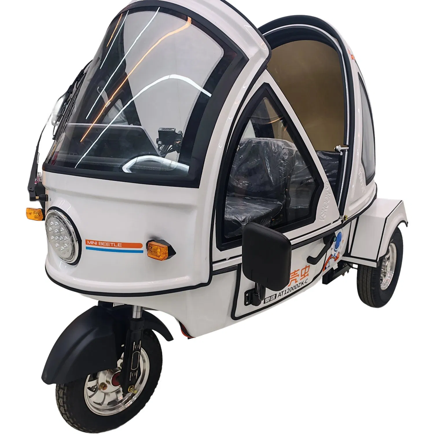 2025 Passenger and Cargo Transport 4 Wheel Electric Scooter Car New Energy Eco-Friendly for Adults Electric Tricycle - Image 5
