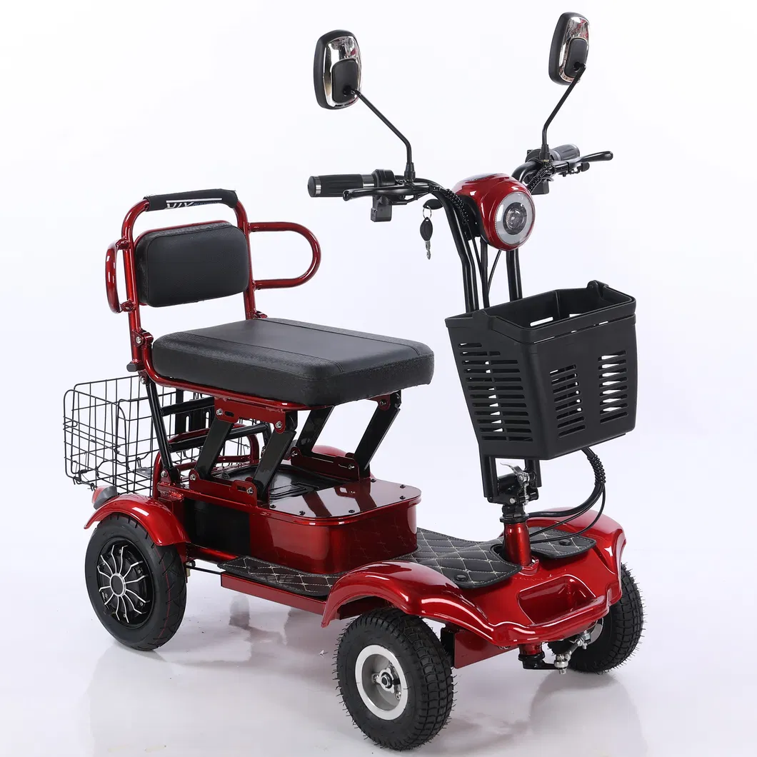 2025 Passenger and Cargo Transport 4 Wheel Electric Scooter Car New Energy Eco-Friendly for Adults Electric Tricycle - detail 3