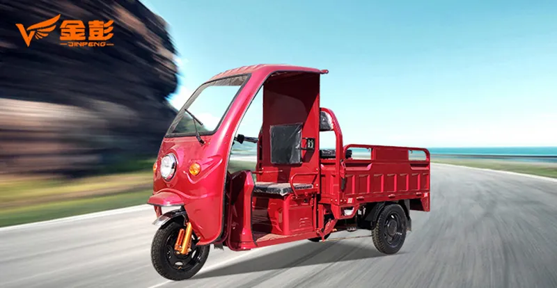 Jinpeng Brand High Quantity Electric Cargo Tricycle with Closed-Cabin - detail 12