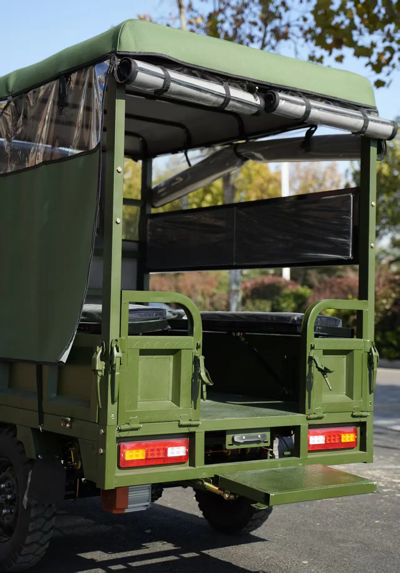 CKD/SKD Three Wheeler Electric Tricycle for Cargo and Passenger Transport - detail 6