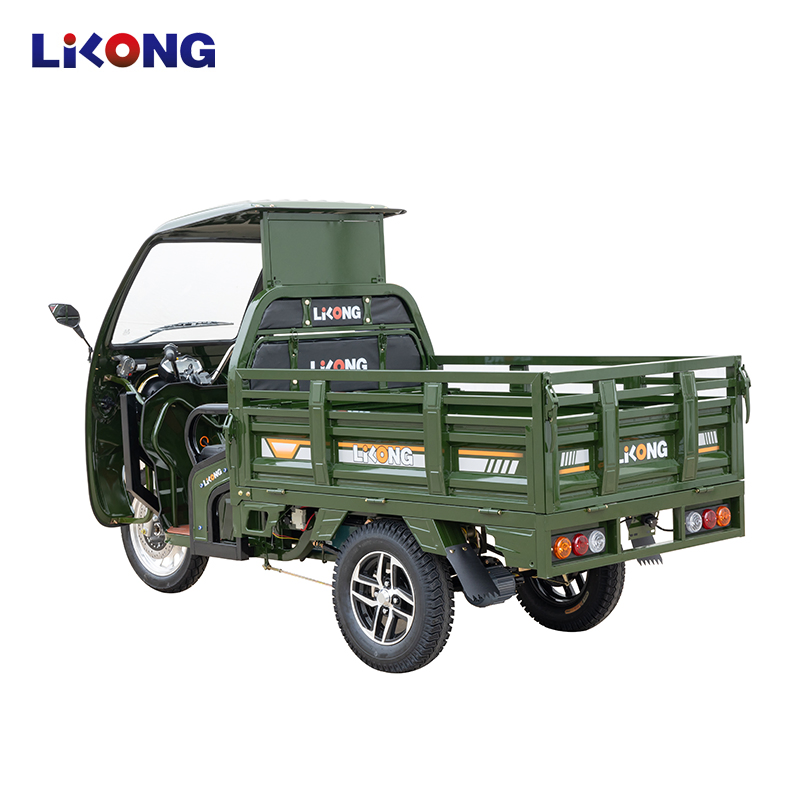 EEC CE CNAS ISO Certified Battery Motorcycle 3-Wheel Electric Tricycle for Cargo - Image 5