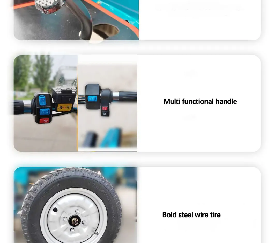 Factory Outlet Heavy Duty Cargo Electric Tricycle 1500W Cargo Tricycle Box - detail 15