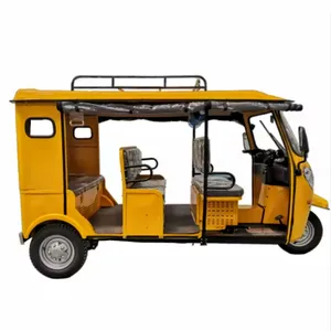 Auto Rickshaw Closed Electric 3000W 4000W 3 Wheeler Motociclet Triciclo Gasolina Tricycle Motor Pickup Cargo 3 Row Passengers Motorcycle Adult Taxi Tuk-Tuk - detail 15