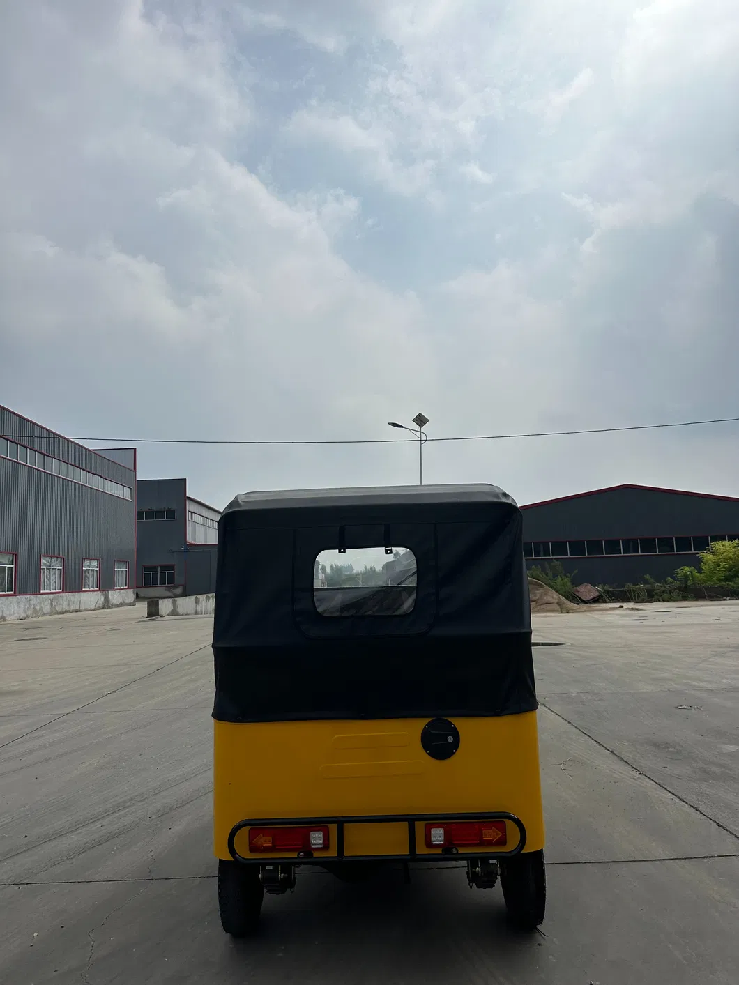 Auto Rickshaw Closed Electric 3000W 4000W 3 Wheeler Motociclet Triciclo Gasolina Tricycle Motor Pickup Cargo 3 Row Passengers Motorcycle Adult Taxi Tuk-Tuk - detail 3