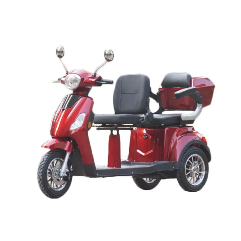 Factory Price Three-Wheel Electric Tricycle for Cargo and Passengers with Foldable Seats - detail 6