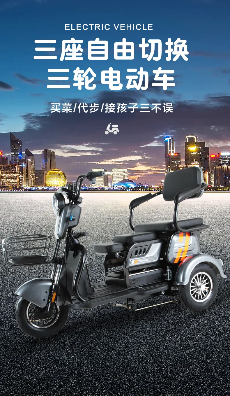 Easy to Ride Cargo Delivery Electric Trike Tricycle - detail 1