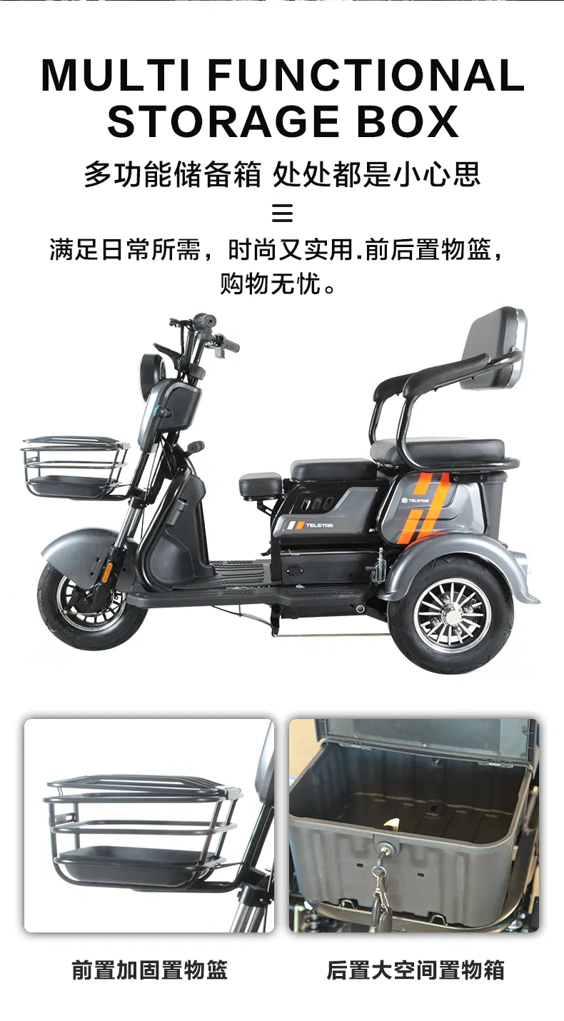 Easy to Ride Cargo Delivery Electric Trike Tricycle - detail 14