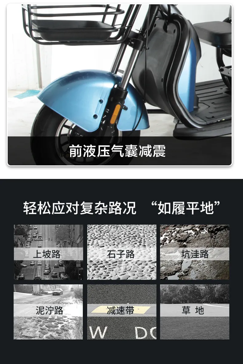 Easy to Ride Cargo Delivery Electric Trike Tricycle - detail 7