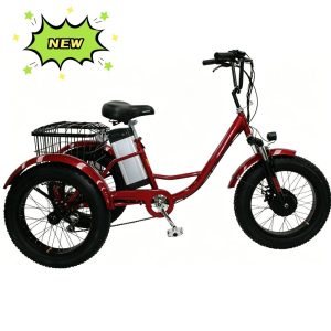 Premium Hot Sale 3 Wheel Cargo Electric Tricycle/48V 350W Reliable Adult E-Tricycle/China Factory High-Capacity Electric Bicycle for Commuting & Utility