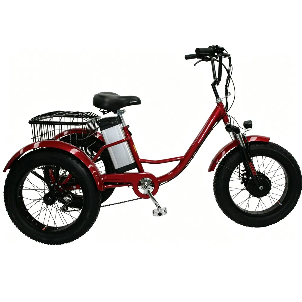 Premium Hot Sale 3 Wheel Cargo Electric Tricycle/48V 350W Reliable Adult E-Tricycle/China Factory High-Capacity Electric Bicycle for Commuting & Utility - detail 3