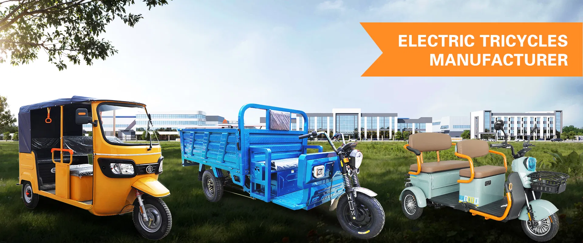 High Load Agricultural Freight Pickup Electric Cargo Tricycle - detail 1