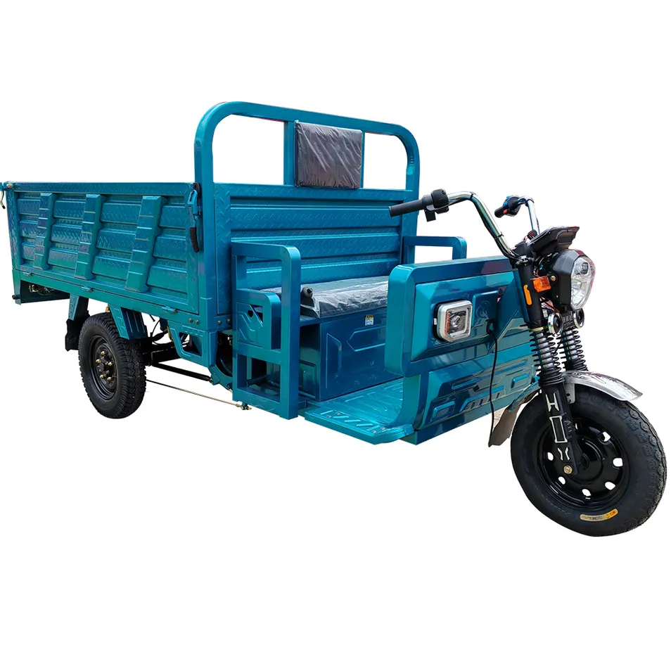 High Load Agricultural Freight Pickup Electric Cargo Tricycle - detail 2