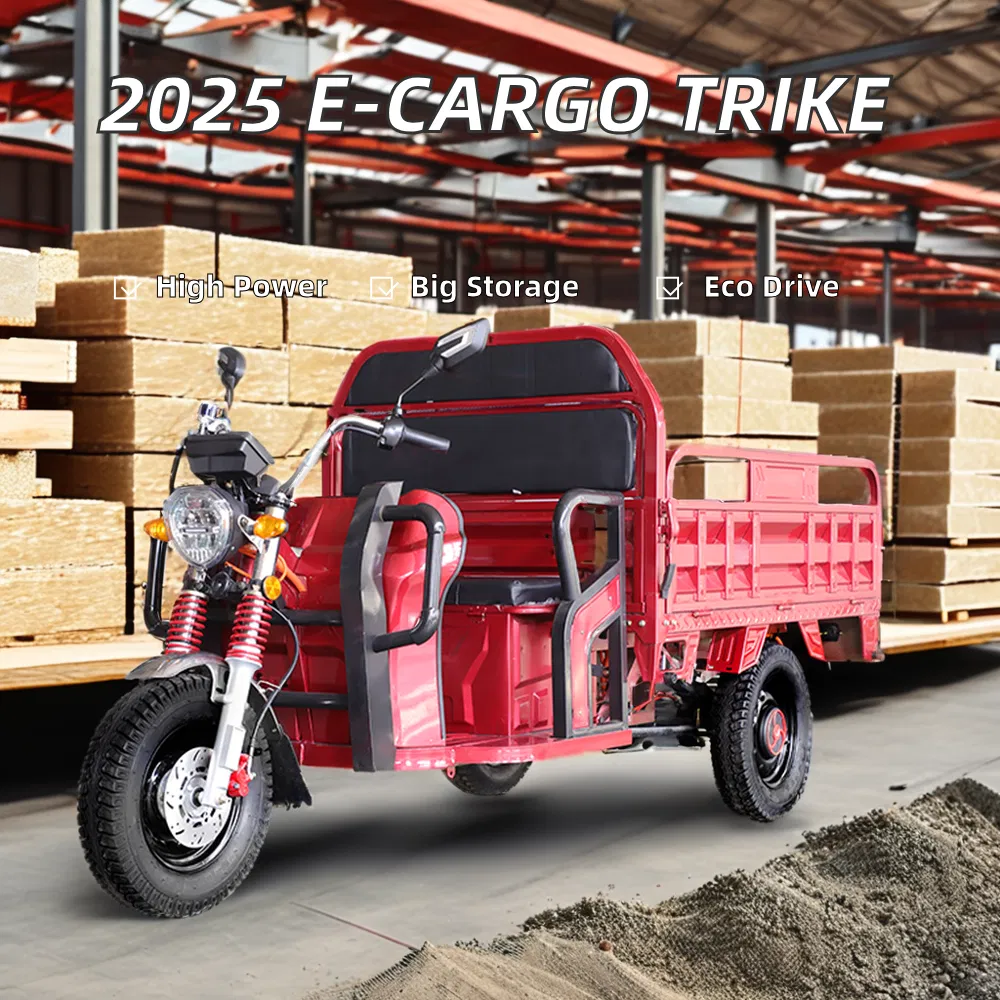 Wholesale Customized 1500W Electric Cargo Tricycle for Adult with EEC Certificate - detail 1