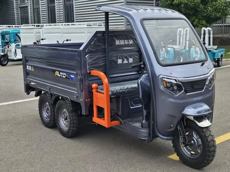Fully Certified Heavy Duty Cargo Electric Tricycle Industrial Transport 3 Wheel Vehicle - detail 1