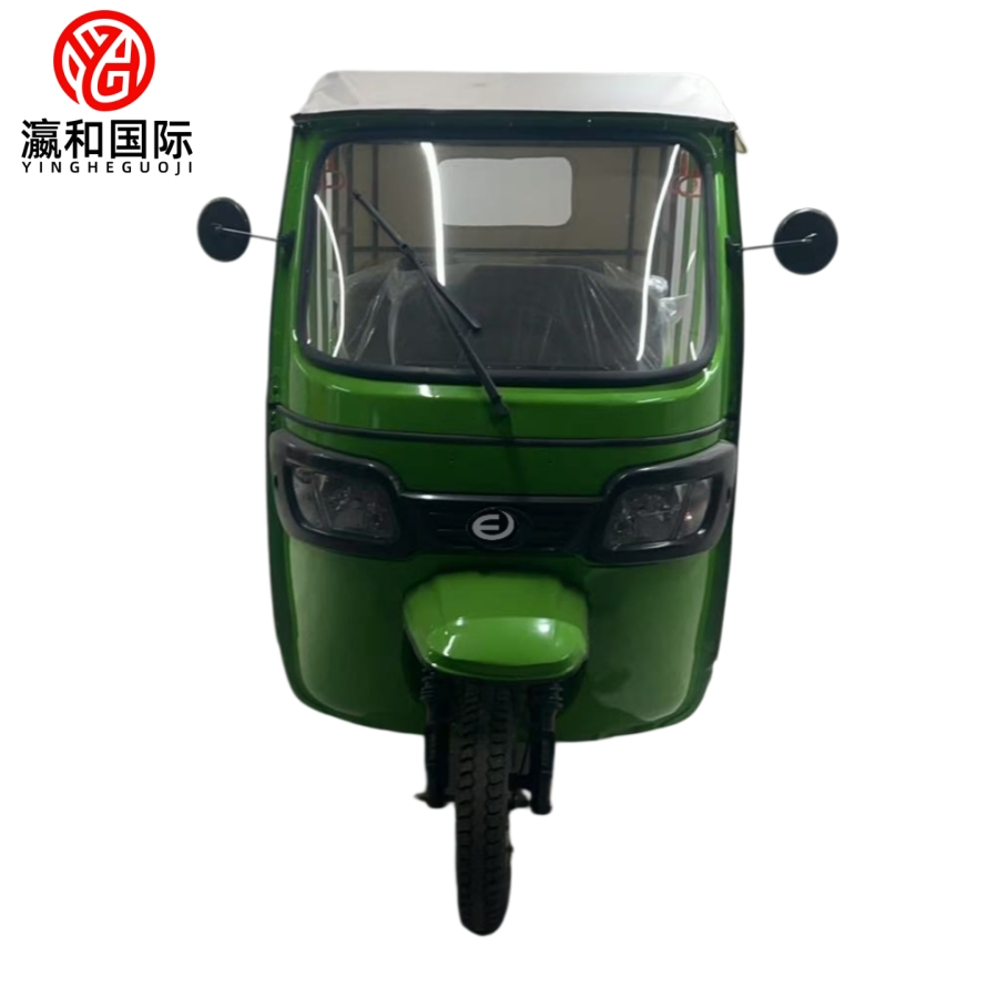 Modern Electric Three-Row Tuk-Tuk Adult Cargo Motor Auto Rickshaw Tricycle for Urban Use - Image 3